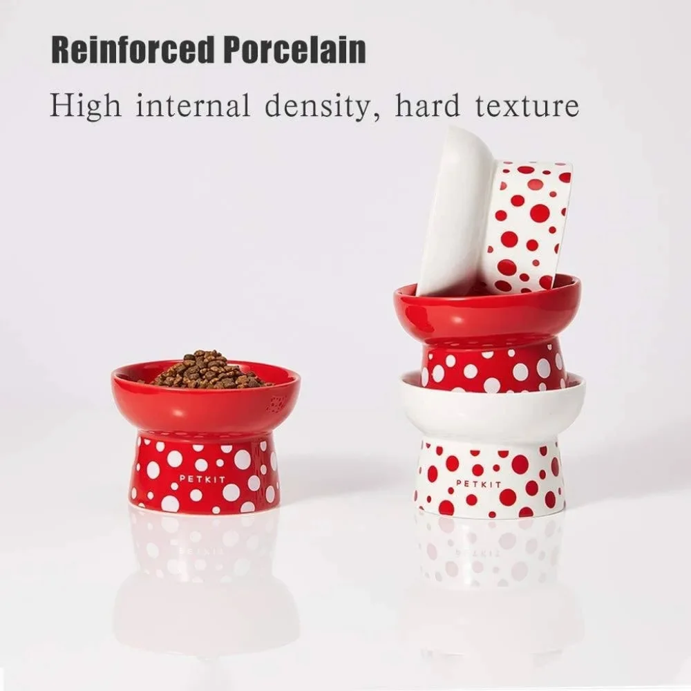 PETKIT Ceramic Raised Cat Food Bowls - Picture 2 of 3